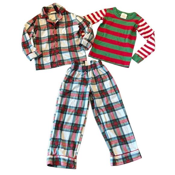 Boys Christmas Holiday Paiama Set bundle 4- 5t Hanna Andersson Wondershop - Picture 1 of 9
